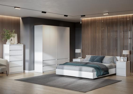 Модульная спальня Айден Белый