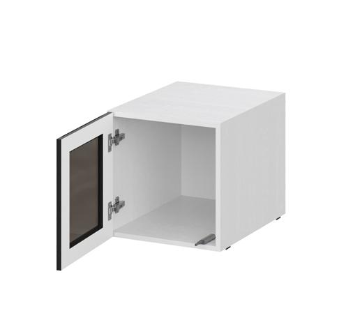 мс Берген АС-400 белое дерево/софт черный