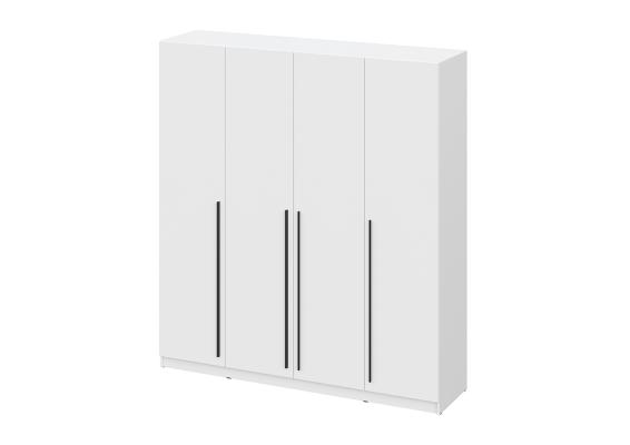 мс Берген ШК-2000 белое дерево/белое дерево