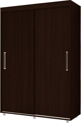 КОМФОРТ-12 ПРАЙМ 1,5м Шкаф "без зеркал" Венге / Венге