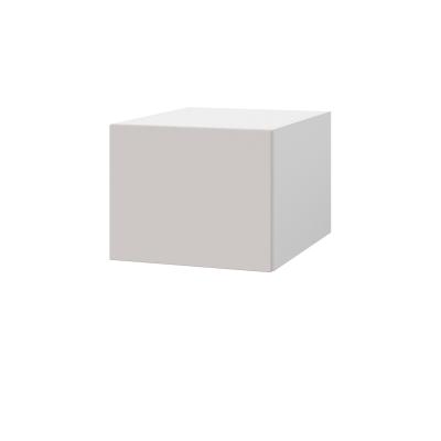 Шкаф верхний  антресоль ШВА 450 Корпус: ЛДСП белый 16мм; фасад: фрезеровка Оливия, МДФ моно керамика 16 мм