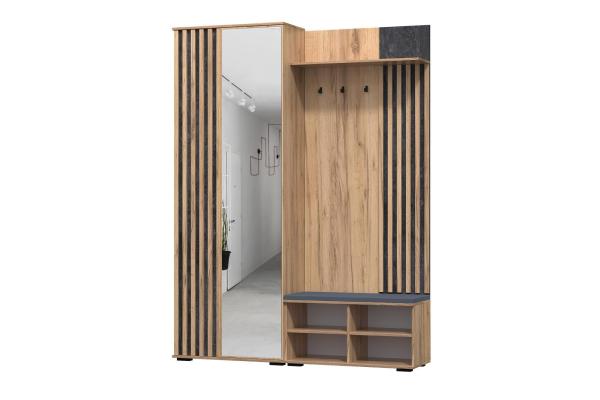 Марракеш Прихожая Дуб вотан / Цемент темный