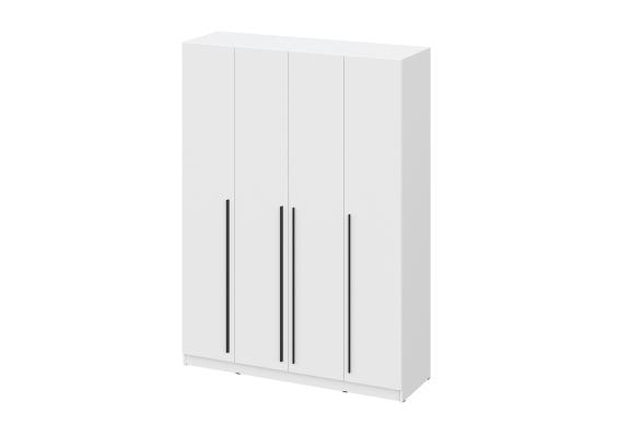 мс Берген ШК-1600 белое дерево/белое дерево