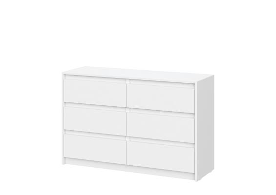 мс Айден КМ06-1200 белый ЛДСП/белый ЛДСП