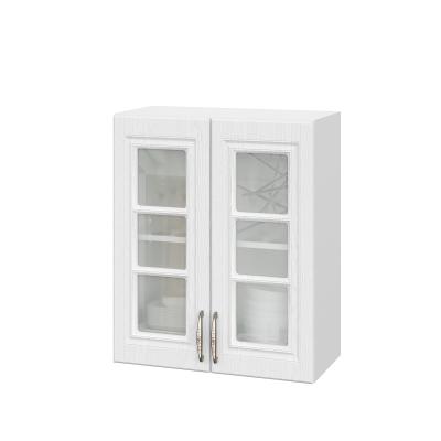 Шкаф верхний со стеклом ШВС 600 Лондон дуб сканди (МДФ 16мм МС София)