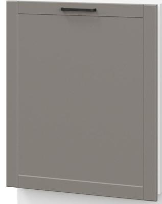 Фасад для посудомоечной машины ШНПМ 600 Фасад: фрезеровка Диада, МДФ лофт кварц