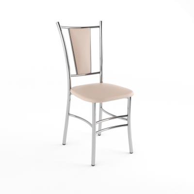 Стул Марсель Бежевый 120 / Хром