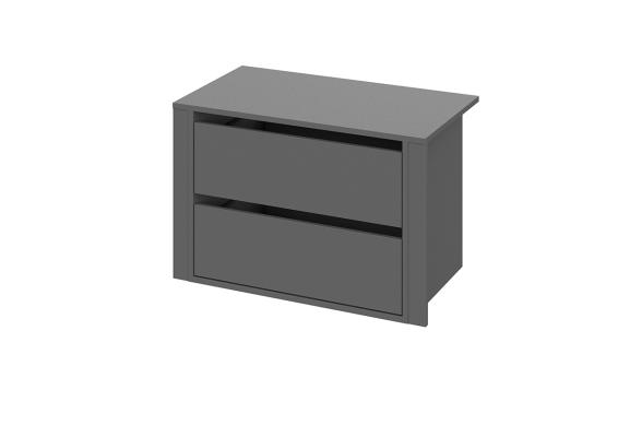 мс Берген ВН2Я (для ШК-1200/ШК-1600) серый графит/серый графит