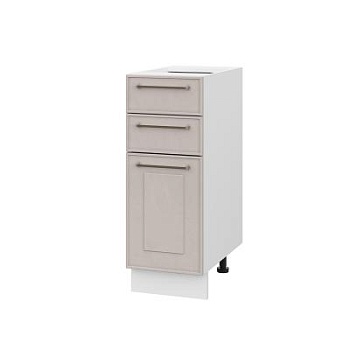 Шкаф нижний с ящиками ШН3Я 300 Милена шампань (МДФ 16мм МС София)