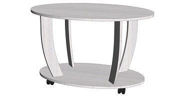 Стол журнальный овальный Анкор светлый Стол журнальный овальный Анкор светлый