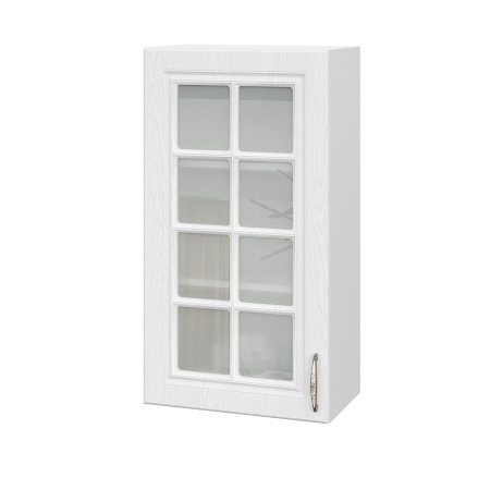 Шкаф верхний со стеклом (премьер) ШВС 500Н Лондон дуб сканди (МДФ 16мм МС София)