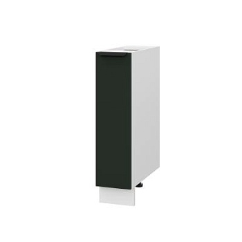 Шкаф шижний ШНБ 200 Корпус: ЛДСП белый 16мм; фасад: фрезеровка Норд, МДФ софт пихтовый зеленый 16 мм Шкаф шижний ШНБ 200 Корпус: ЛДСП белый 16мм; фасад: фрезеровка Норд, МДФ софт пихтовый зеленый 16 мм