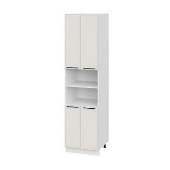 Пенал (премьер) ПД600Н-22 Либерти белый арт (МДФ 16мм МС София)