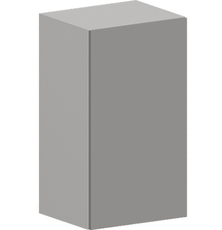 Шкаф верхний ШВ 400 Гарден Лайт грей