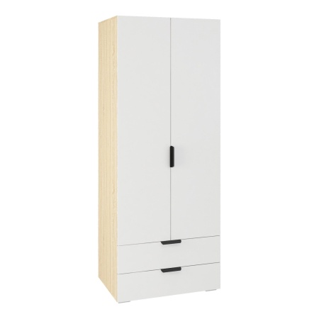 мс Норд ШК2Я-800 Дуб Сонома / Белый ЛДСП