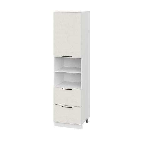 Пенал (премьер) ПД600Н-12Я Либерти белый арт (МДФ 16мм МС София)