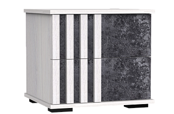 Марракеш Тумба прикроватная Анкор светлый / Цемент темный