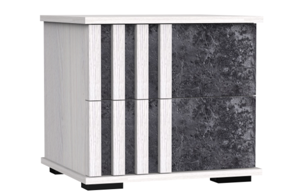 Марракеш Тумба прикроватная Анкор светлый / Цемент темный