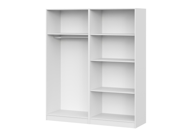 мс для спальни Венеция ШК-4 белый/жемчуг