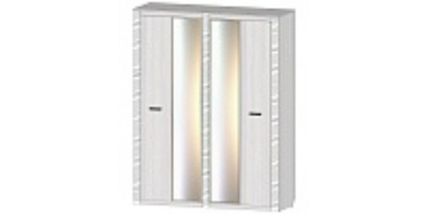 Шкаф 4-х створчатый Ривьера Анкор светлый