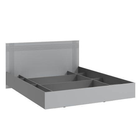 мс для спальни Альмерия КР-160 Серый графит / Бархат серый