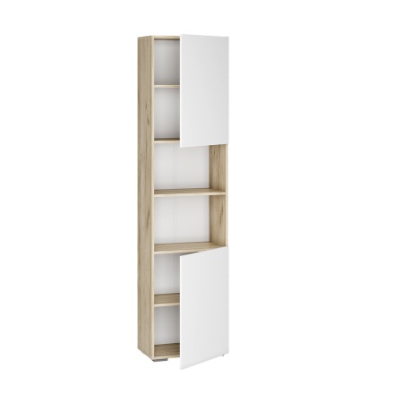 мс для гостиной Вирола ПО-500 Дуб крафт серый / Глянец белый