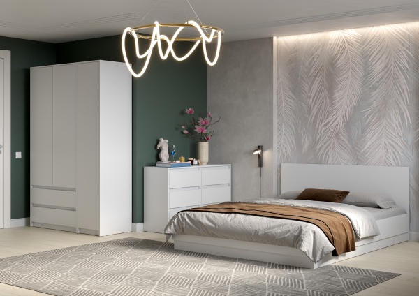 Модульная спальня Айден Белый Модульная спальня Айден Белый
