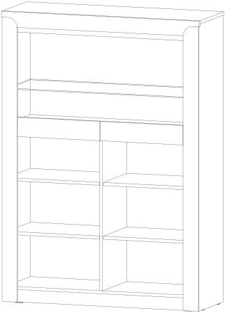 Буфет Регина Анкор светлый