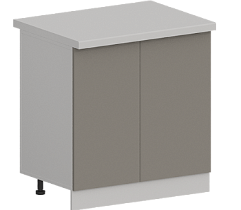 Шкаф нижний ШН 800 Стенли Теплый серый