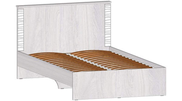 Кровать Ривьера 1200 Анкор светлый