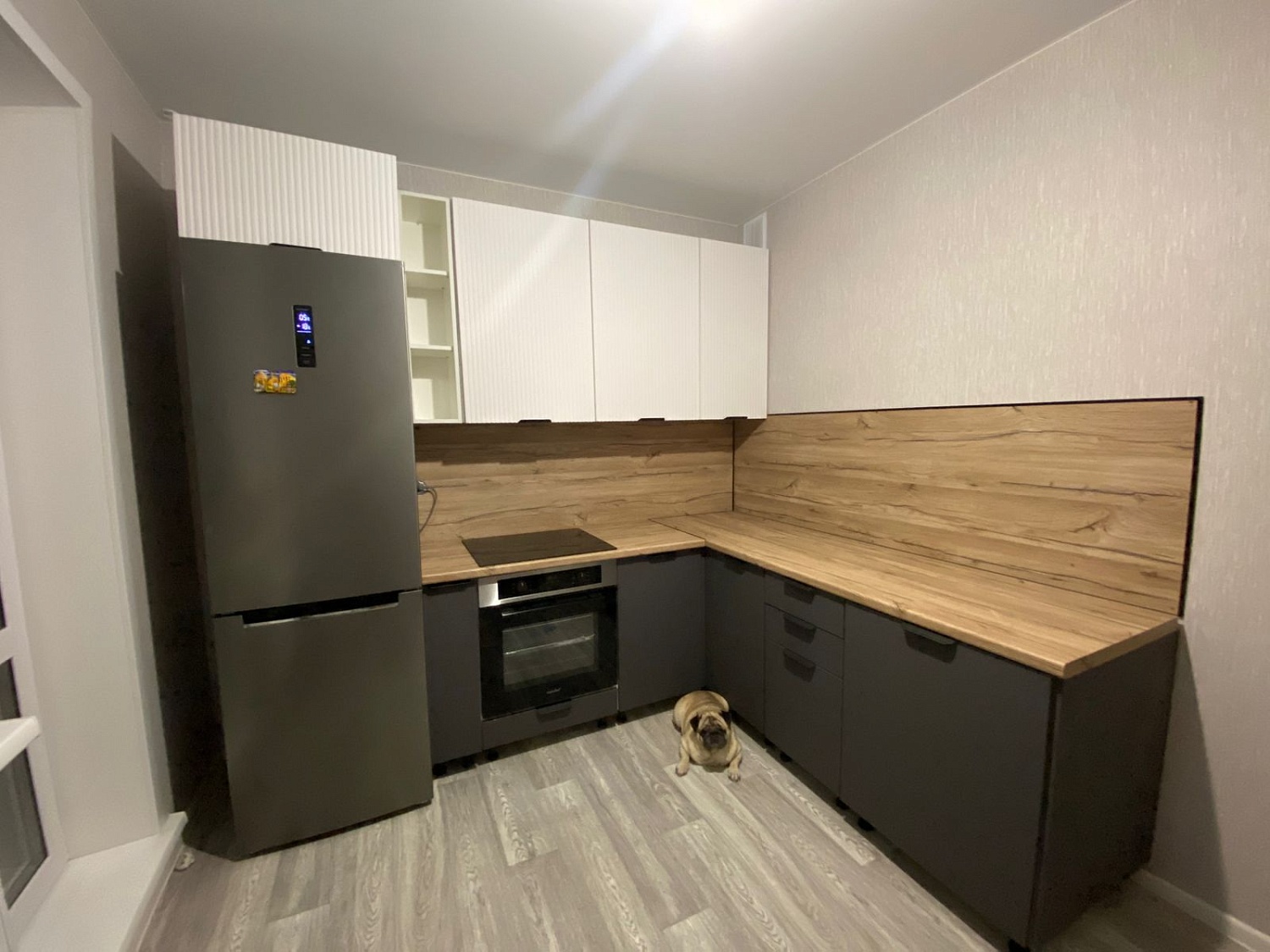 Модульная кухня Норд Софт маренго Модульная кухня Норд Софт маренго