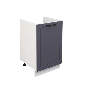 Шкаф нижний под мойку ШНМ 500 Корпус: ЛДСП белый 16мм; фасад: фрезеровка Кельн, МДФ софт маренго 16 мм Шкаф нижний под мойку ШНМ 500 Корпус: ЛДСП белый 16мм; фасад: фрезеровка Кельн, МДФ софт маренго 16 мм