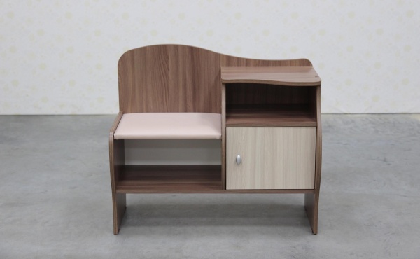 Обувница Волна Ясень Шимо комбинированный