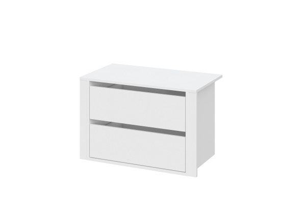 мс Берген ВН2Я (для ШК-1200/ШК-1600) белое дерево/белое дерево