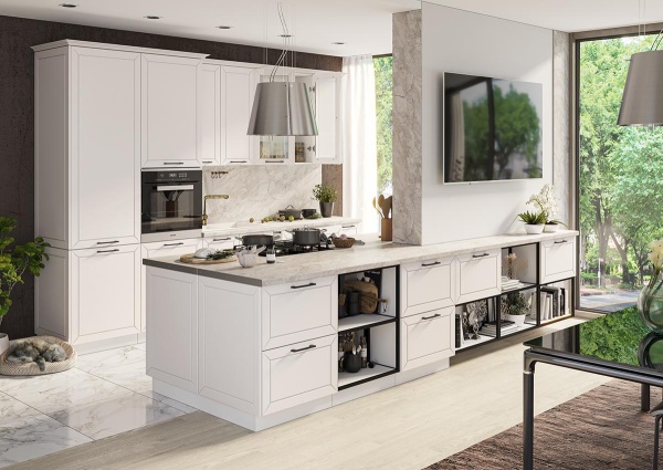 Модульная кухня Кельн Софт пломбир Модульная кухня Кельн Софт пломбир