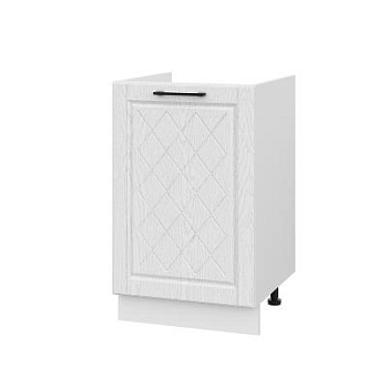 Шкаф нижний под мойку ШНМ 500 Барселона белый массив (МДФ 16мм МС София) Шкаф нижний под мойку ШНМ 500 Барселона белый массив (МДФ 16мм МС София)