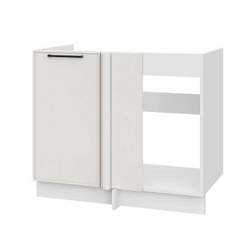 Шкаф нижний угловой  ШНУП 1000 Либерти белый арт (МДФ 16мм МС София)