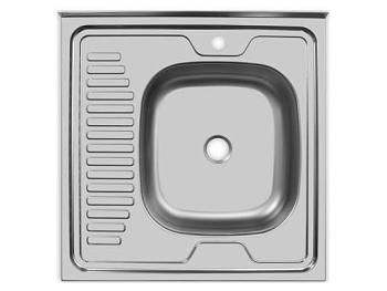 Мойка накладная ECO 600.600 R Мойка накладная ECO 600.600 R