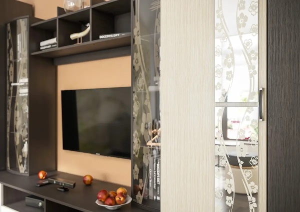 Модульная гостиная Марта-15 Венге / Дуб Белфорд