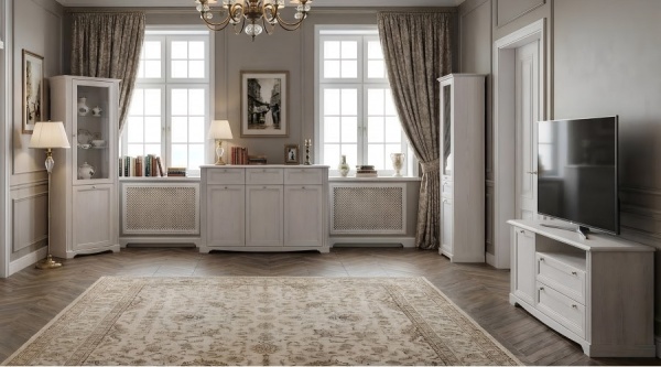Модульная гостиная Гармония Анкор светлый