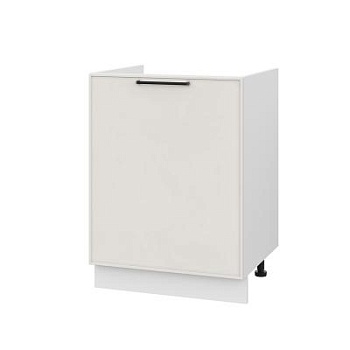 Шкаф нижний под мойку ШНМ 600-1 Либерти белый арт (МДФ 16мм МС София)