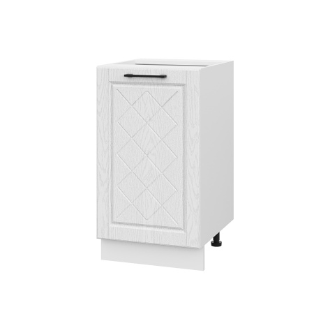 Шкаф нижний ШН 450 Барселона белый массив (МДФ 16мм МС София)