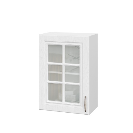 Шкаф верхний со стеклом ШВС 500 Лондон дуб сканди (МДФ 16мм МС София)