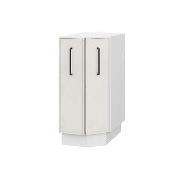 Шкаф нижний торцевой ШНТ 360 Либерти белый арт (МДФ 16мм МС София)