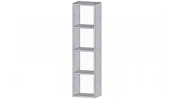 Даллас Секция открытая Цемент светлый