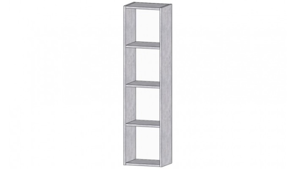 Даллас Секция открытая Цемент светлый