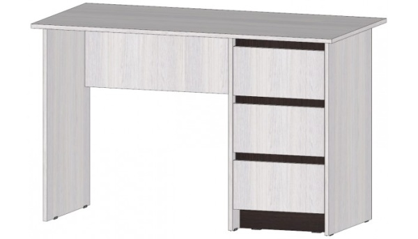 Бостон Стол с ящиками Анкор светлый