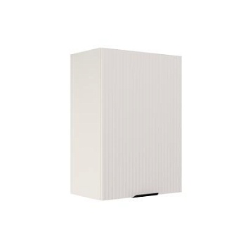 Шкаф верхний ШВ 500 Корпус: ЛДСП белый 16мм; фасад: фрезеровка Норд Line, МДФ софт даймонд 16 мм