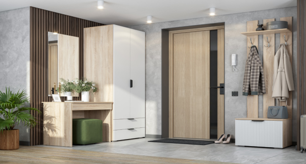 Модульная прихожая Норд Дуб сонома Модульная прихожая Норд Дуб сонома