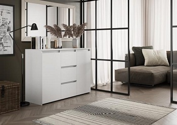 МИЛАНО-3 Комод (У) Белый